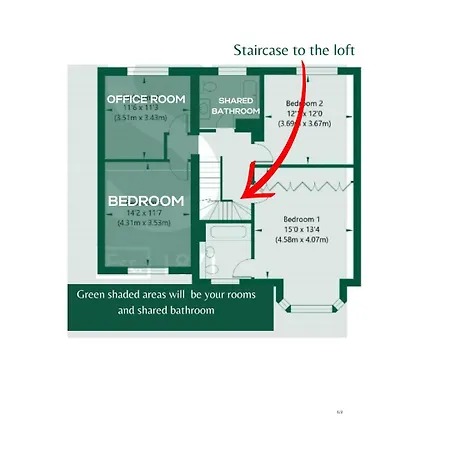 2 X Double - 2 X Free Off Street Parking Spaces Accommodatie bij particulieren